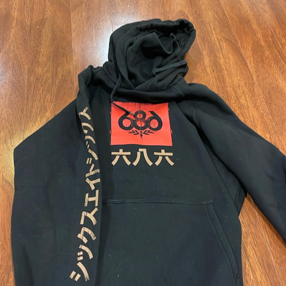 686 Bonded Fleece Hoodie with built in face mask
